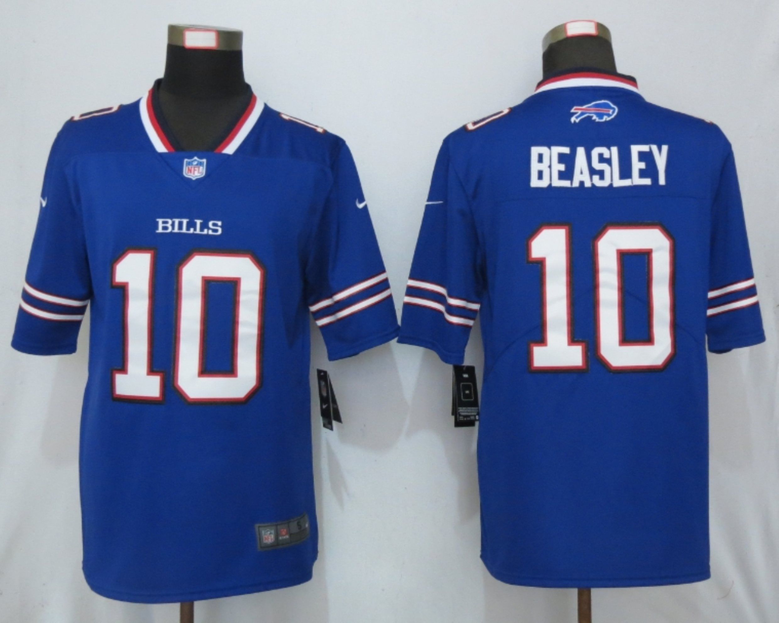 Men Buffalo Bills #10 Beasley Blue Nike Vapor Untouchable Limited Playe NFL Jerseys->buffalo bills->NFL Jersey